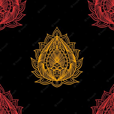 Premium Vector | Seamless ornamental pattern