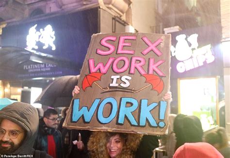 Women Take To Londons Street To Protest About Sex Worker Laws Daily