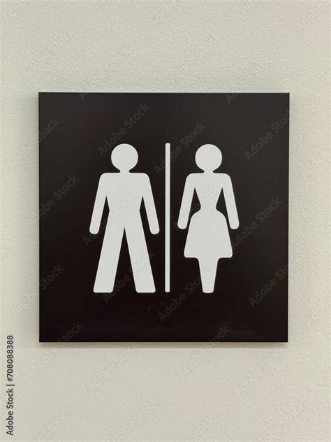 Men S And Women S Toilet Sign Black Restroom Symbol Wc Sign Icon Toilets Icon Unisex