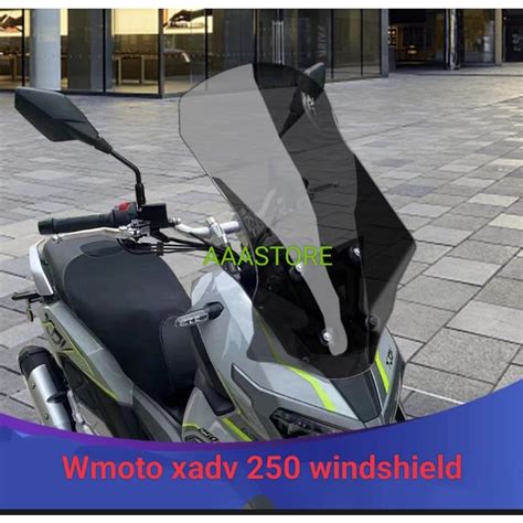 Wmoto Xdv250 Windshield Add 5 10cm 15cm Higher Than Original Size