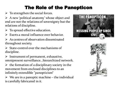 Michel Foucault Panopticon