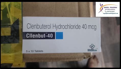 Clenbuterol Hydrochloride 40 Mcg At Rs 500box Shankar Nagar Nagpur