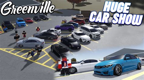 Huge Car Meet With Suspension Update Roblox Greenville Youtube