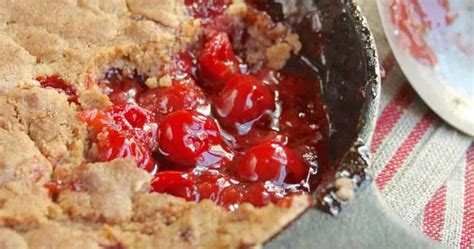 Easy Cherry Cobbler Punchfork