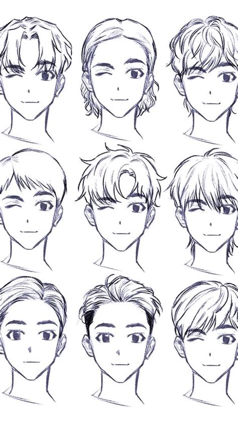 12 Anime Male Facial Expressions Chart Tutorial Artofit