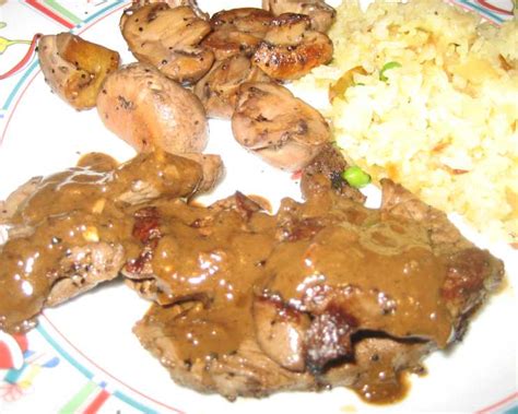 Antelope Medallions With Brown Sauce Recipe Food