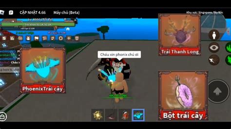 Roblox King Legacy T Ng Phoenix Legend Huy N Tho I Cho Ae Youtube