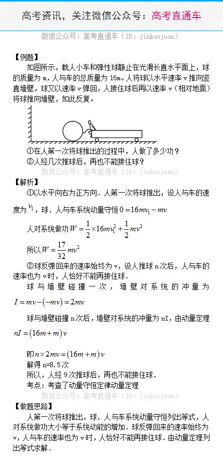 2017年高考改革：物理必考新題型（選修3 5 每天一題） 每日頭條