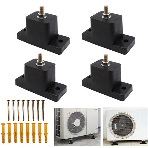 Pack Rubber Vibration Isolator Anti Vibration Air Conditioner