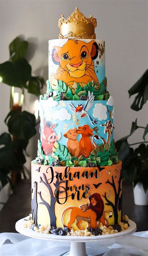 Best The Lion King Birthday Cake Ideas And Designs