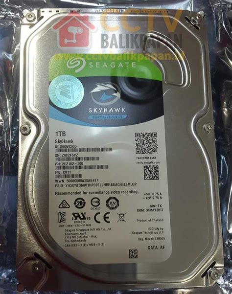 Hardisk Hdd Cctv Seagate Skyhawk 1 Tb 1000 Gb