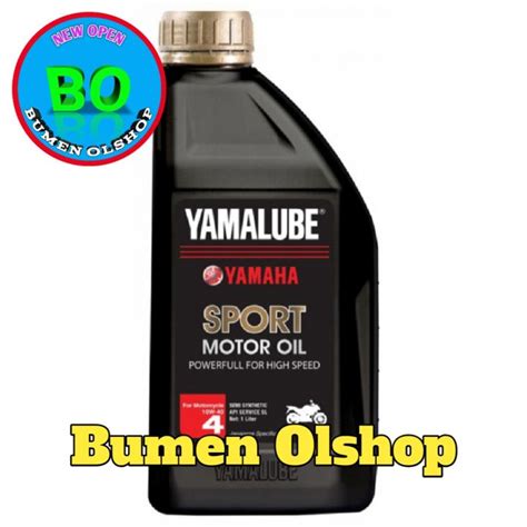 Oli Yamalube Sport 1 Liter Original Lazada Indonesia