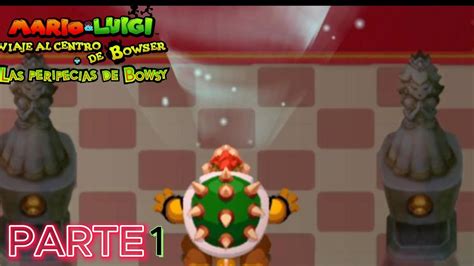 BOWSER ASPIRA A TODOS EN MARIO LUIGI VIAJE AL CENTRO DE BOWSER LAS