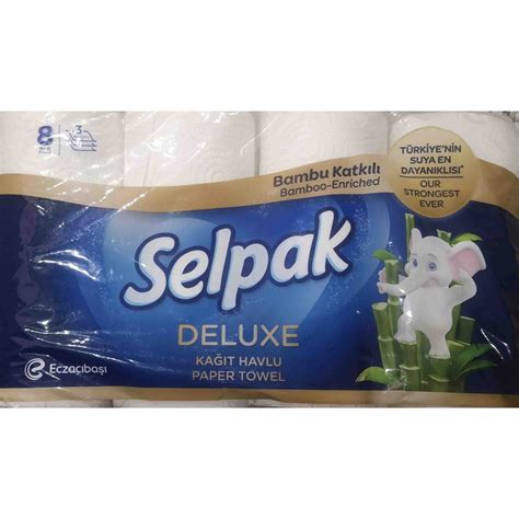 Selpak Deluxe Ka T Havlu Bambu Katk L Fiyat Taksit Se Enekleri