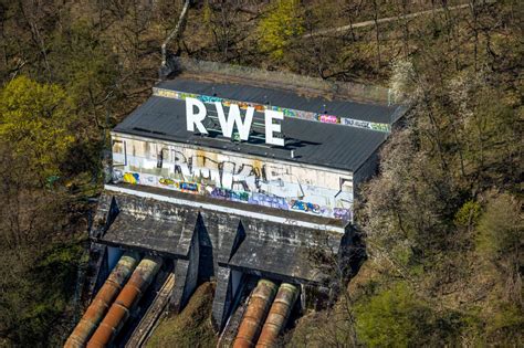 Herdecke Aus Der Vogelperspektive Pumpspeicherkraftwerk Koepchenwerk