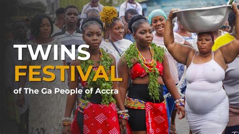 Twins Festival In Accra Getting Possession For Twin Babies Festival