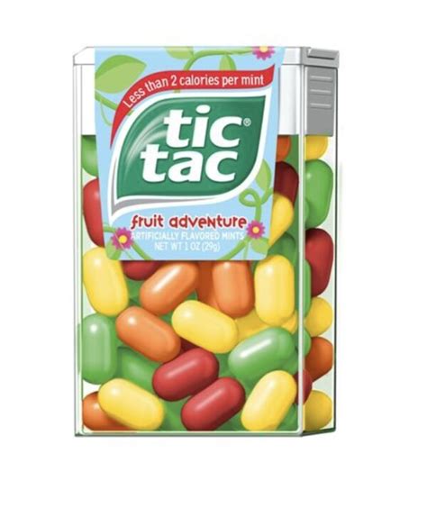 Tic Tac Fruit Adventure Big Pack 1oz Curious Candy