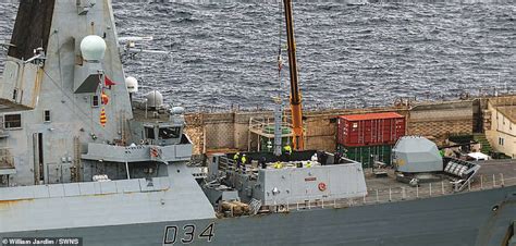 Royal Navy Destroyer Hms Diamond Shoots Down Missile Fired By Houthis