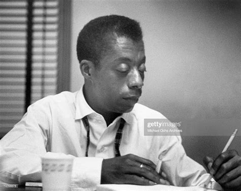 Writer James Baldwin Candid Portrait Session Circa 1965 News Photo