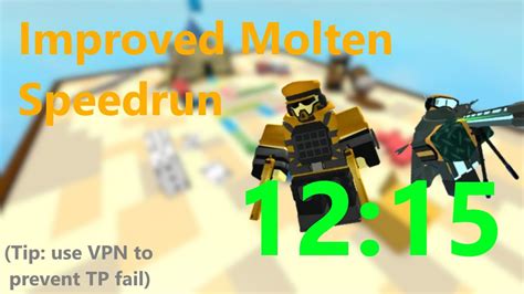 Improved Molten Speedrun With Golden Scout Tower Defense