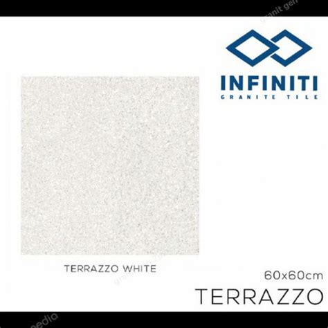 Jual Granit Lantai Terazzo White By Infinity Texture Kulit Jeruk