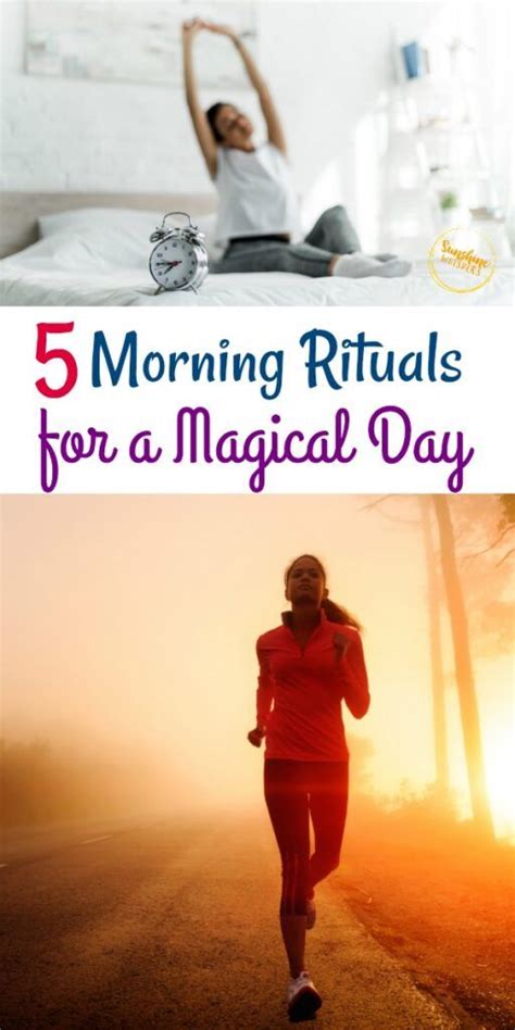 5 Morning Rituals For A Magical Day Artofit