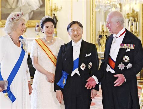 写真：陛下「友好関係 次代へ」 英国王晩さん会に出席 沖縄タイムス＋プラス