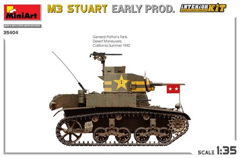 MiniArt 35404 M3 Stuart Early Prod Interior Kit Armorama