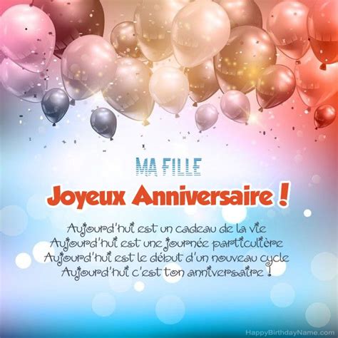 Joyeux Anniversaire Ma Fille Des Images 25