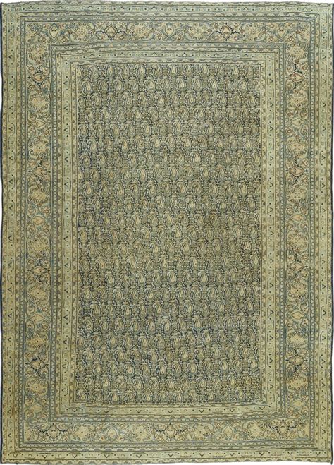 Fine Antique Persian Meshad Handmade Wool Rug Index BB3940