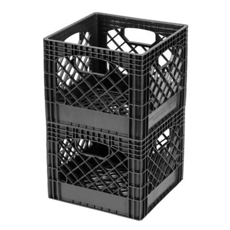 Classic Milk Crate Black