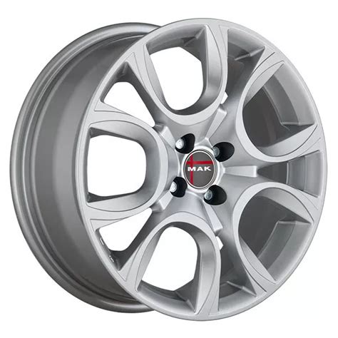 CERCHIO IN LEGA MAK TORINO W PER FIAT ABARTH 7x17 4x098 SILVER KY7 EUR