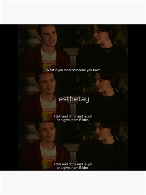 Fleabag The Hot Priest Poster By Esthetay Redbubble