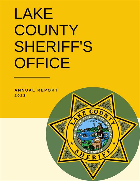 Sheriff Lake County Ca