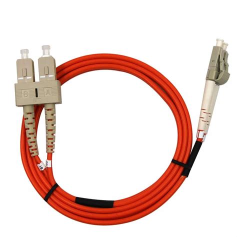 Short Boot Duplex Os Single Mode Pvc Ofnr Mm Lc Upc To Lc Upc Fiber