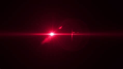 Optical red lens flare, Lens flare light with red bright glow, sun ...