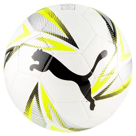 Bola Futebol Campo Big Cat Ball Puma Branco Amarelo Neon