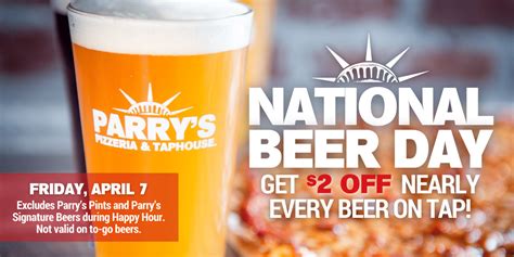 National Beer Day | All Locations