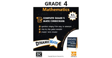 Dynamic Math Workbook Complete Grade 4 Mathematics Curriculum By