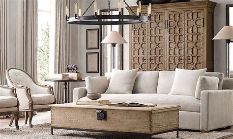 Amazing Living Rooms Inspired By Restoration Hardware