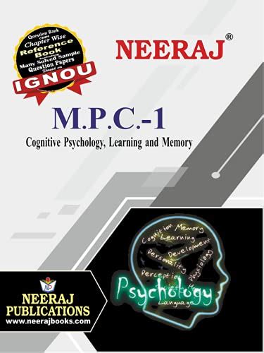 Buy Neeraj M P C Cognitive Psychology Learning And Memory English