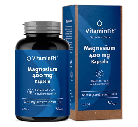 Magnesiumcitrat Mg Kapseln Jetzt Online Kaufen Vitaminfit