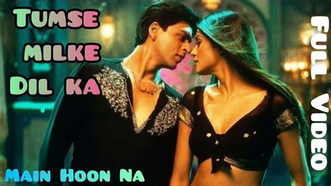 Tumse Milke Dil Ka Jo Haal Shahrukh Khan Shusmita Sen Main Hoon Na