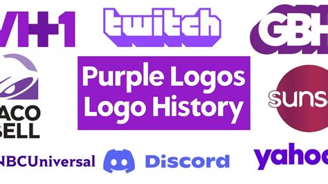 Purple Logos Logo History Youtube