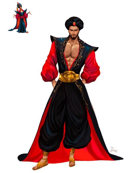 Jafar Hades Captain Hook And Gaston By Jonuelsketch R