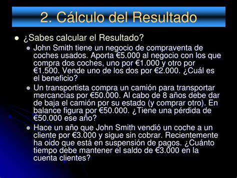 PPT Tema 5 Cálculo del Resultado PowerPoint Presentation free