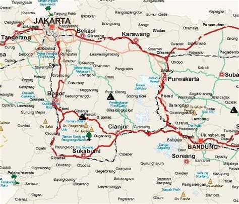 Bogor Map and Bogor Satellite Images