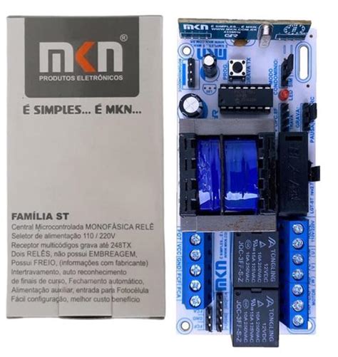 Placa Central Motor Mkn Lgt st 110x50mm Universal básica Placa para