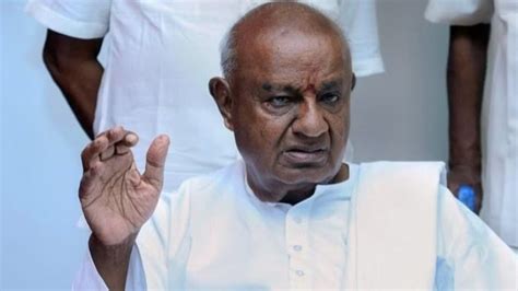 Karnataka Sex Scandal Former Pm Hd Deve Gowda Breaks Silence On