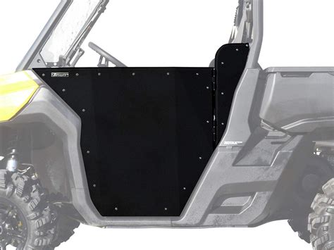 Superatv Aluminum Half Doors For Can Am Defender Hd5 Hd8